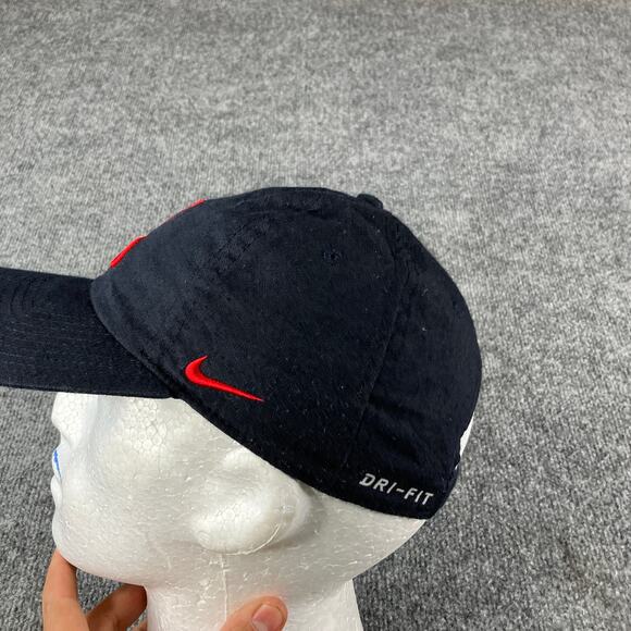 Boston Red Sox Nike Adjustable Hat Navy Red MLB Baseball Cap One Size - Picture 5 of 11